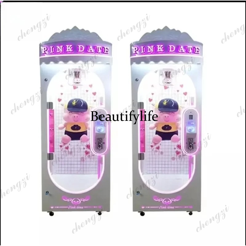 Arcade Game Vending Machine - A81 Indoor Pink Date Doll Aluminum