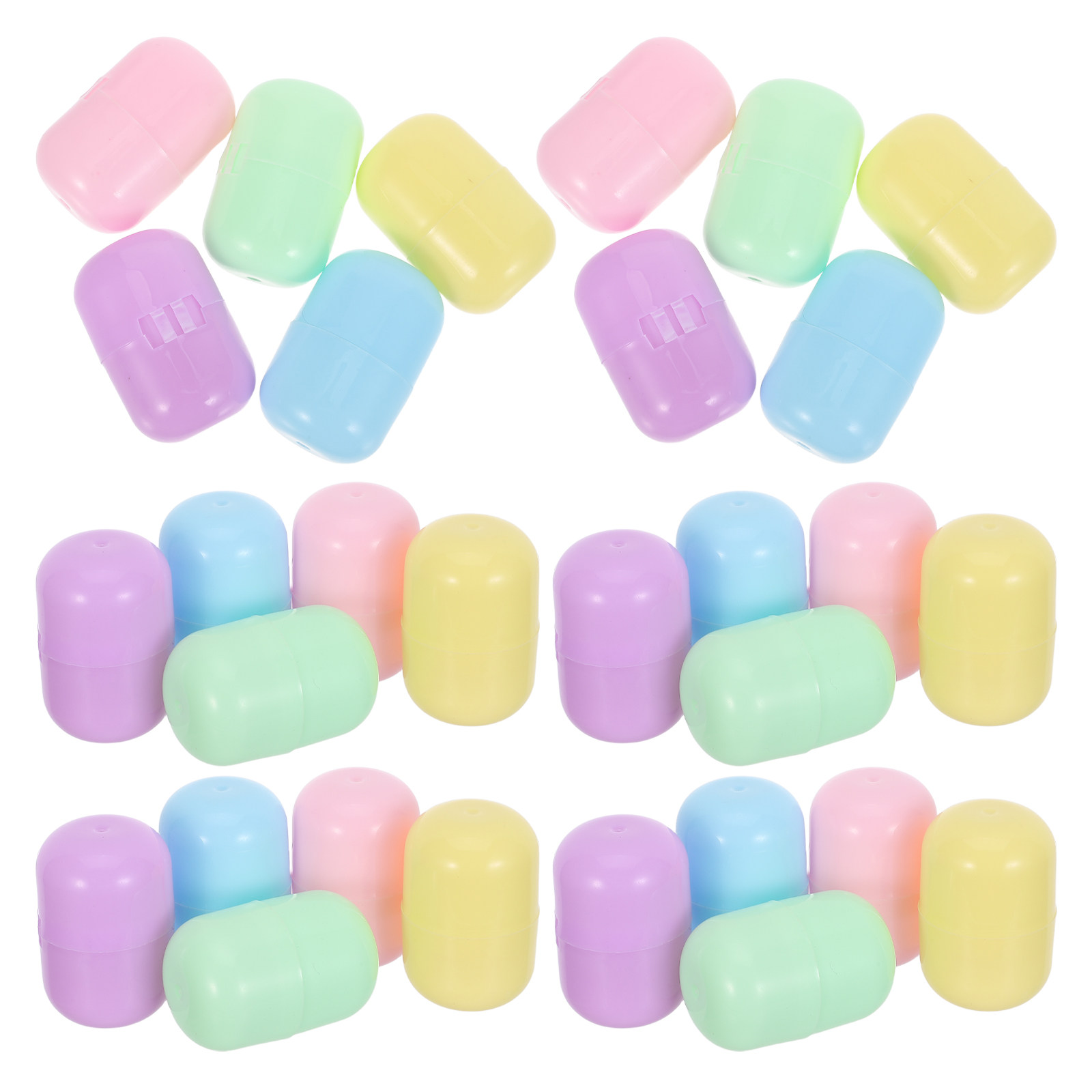 50pcs Twist Capsule Balls for  - Prize Capsule Toy Machine 评论和价格