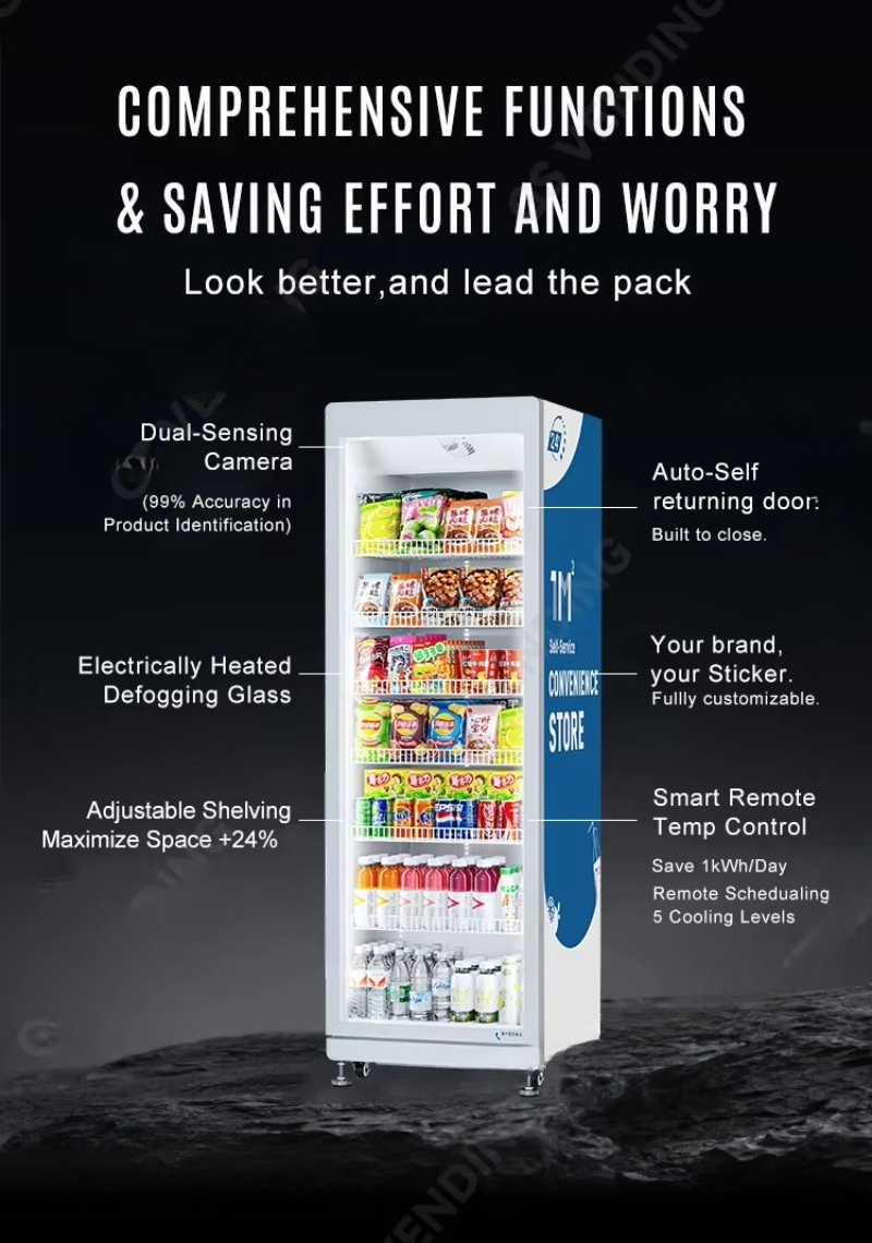 FOODLINE Customized Vending AI - Open Vending Machine 评论和价格