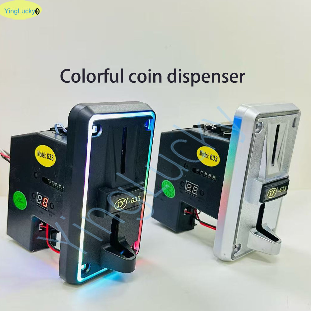 Colorful LED Multi Coin Accept - Coin Pusher Machine 评论和价格
