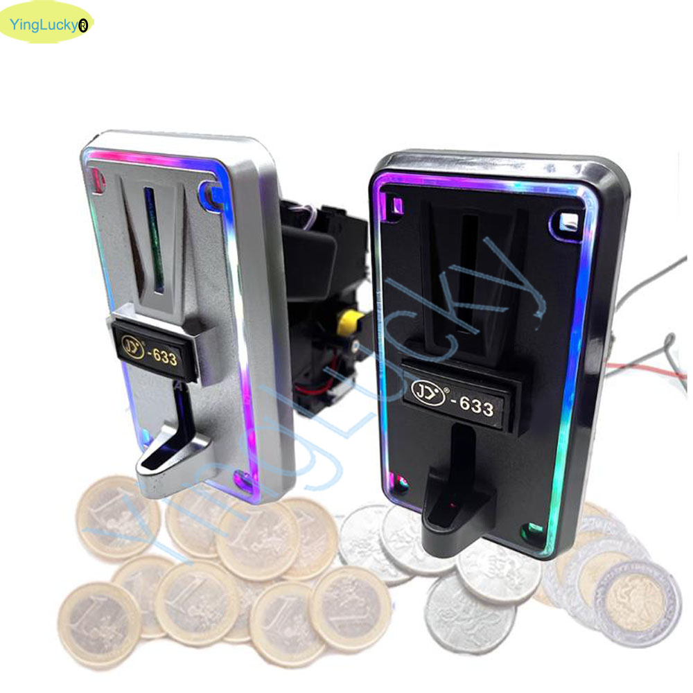 Colorful LED Multi Coin Accept - Coin Pusher Machine 评论和价格