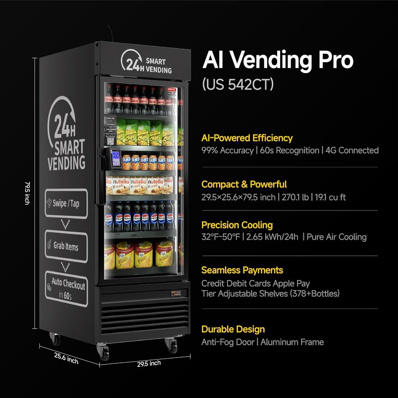 Customized Smart Open-Front Ve - Open Vending Machine 评论和价格