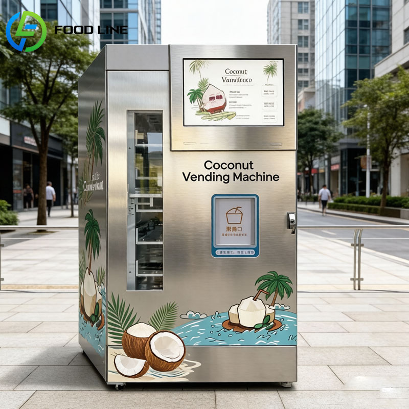 Fresh Coconut Vending Machine  - Open Vending Machine 评论和价格