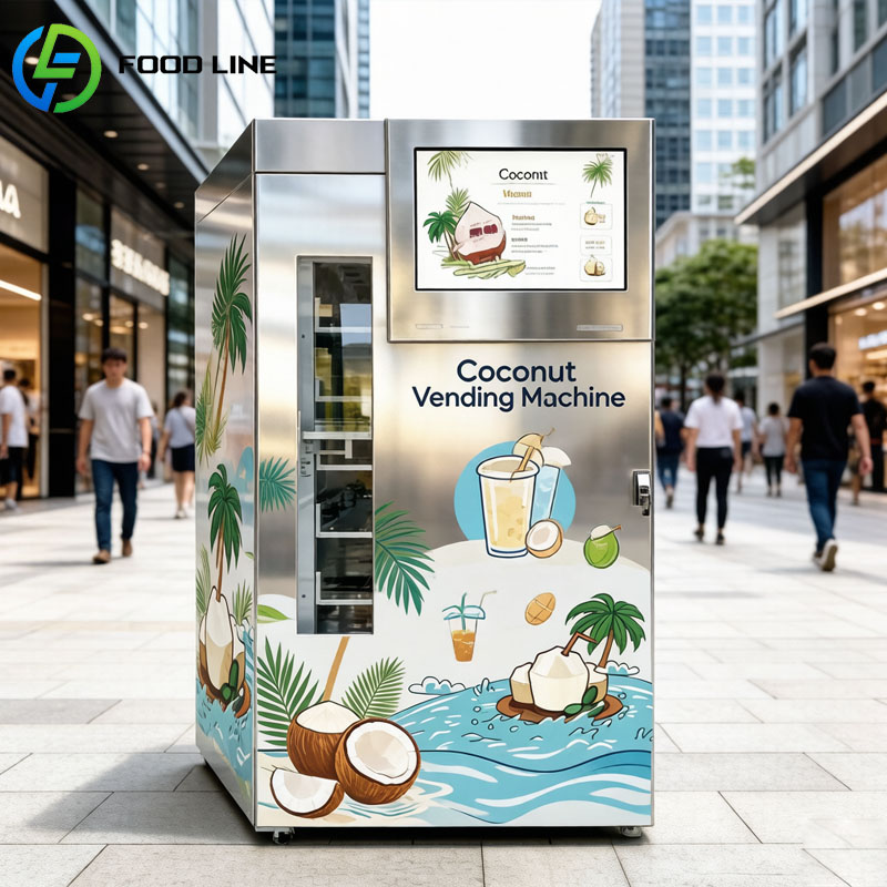 Fresh Coconut Vending Machine  - Open Vending Machine 评论和价格