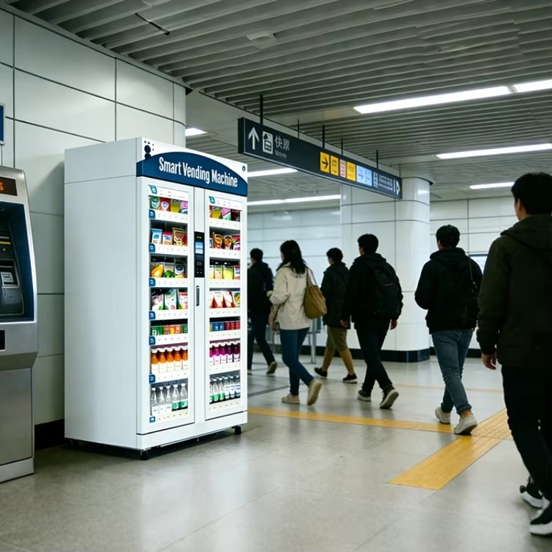AI Smart Fridge EU/US Cashless - Open Vending Machine 评论和价格