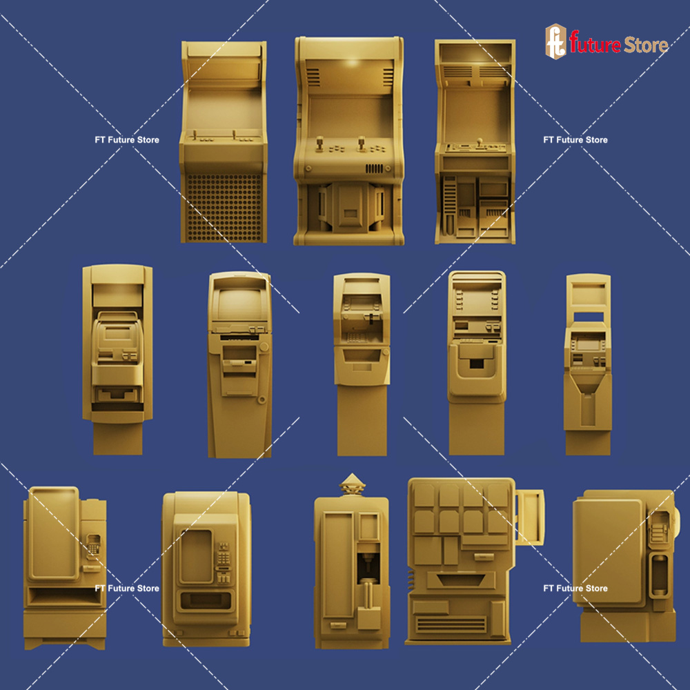 3D Print 1/64 Arcade Game Self - Arcade Game Vending Machine 评论和价格