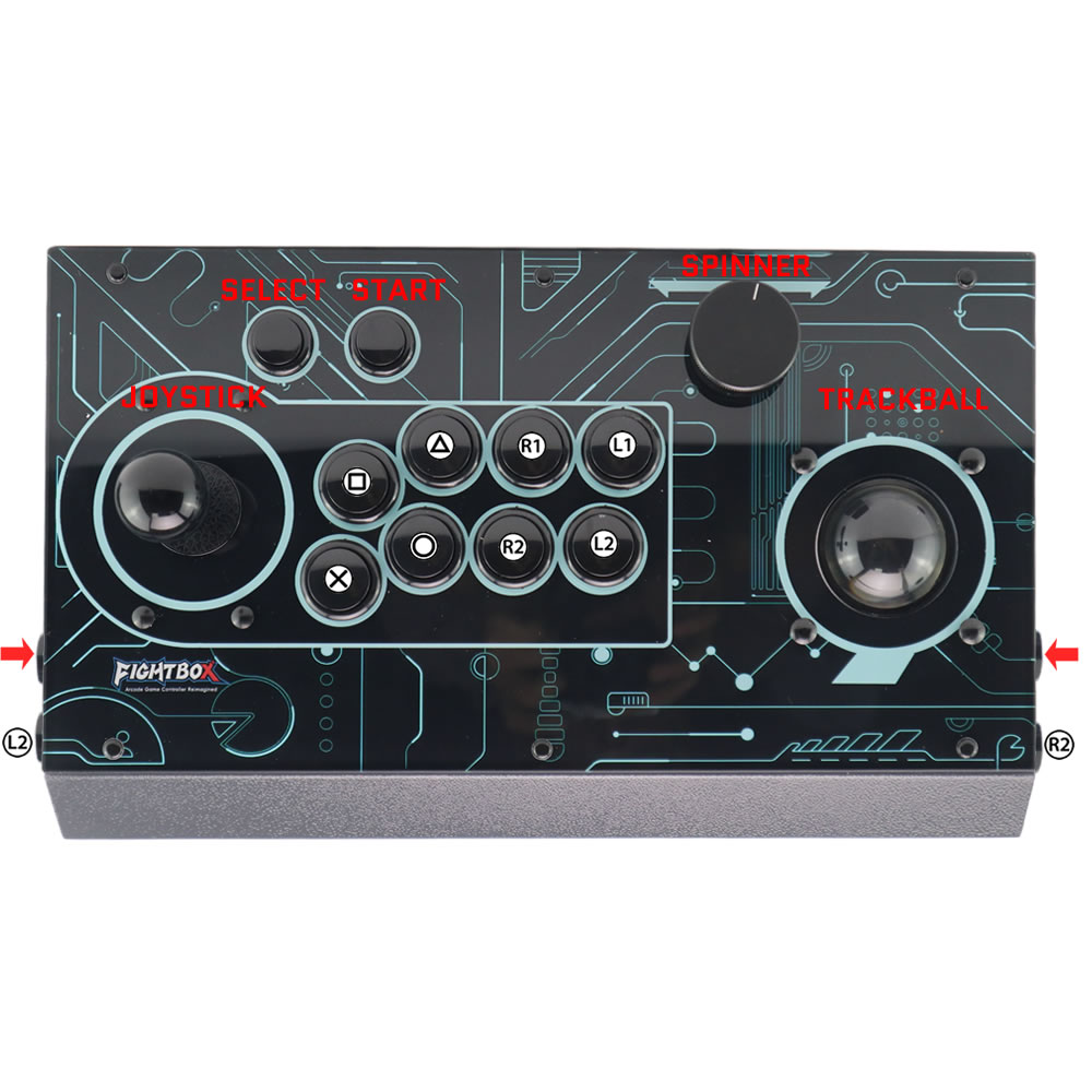 FightBox R10-PRO Arcade Fighti - Trackball Controller Arcade 评论和价格