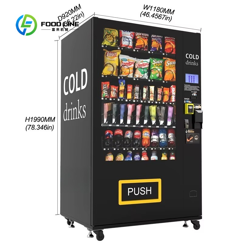 Snack and Drink Vending Machin - Open Vending Machine 评论和价格